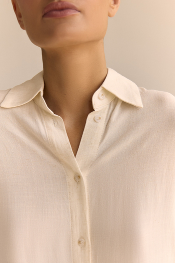 Платье-рубашка MYKONOS Айвори