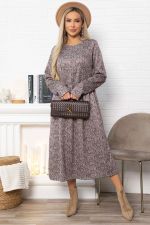 Платье Андреа (коричневое) П14852-25М LT Collection