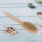 Щетка для тела массажная «BODY- Girl», Длина щетки 30см, ширина 6,5см, щетина 1,5см(средняя)