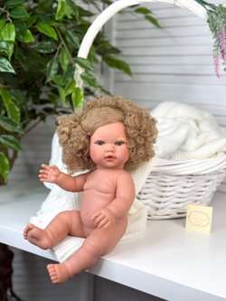 Кукла D Nenes виниловая 34см Lean без одежды (054053W)