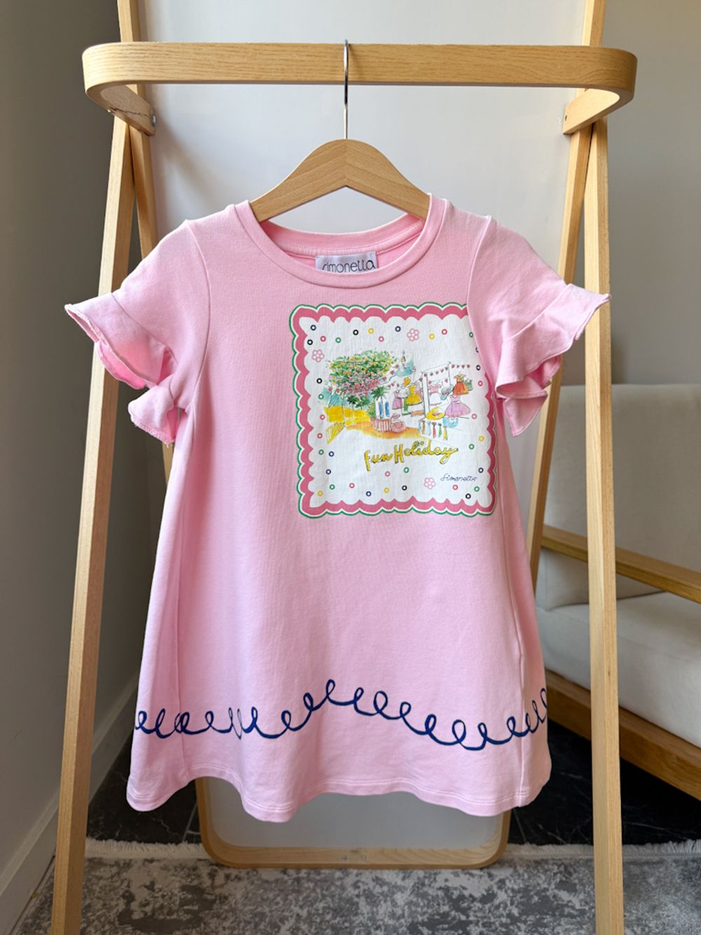 Хлопковое платье Simonetta, 104