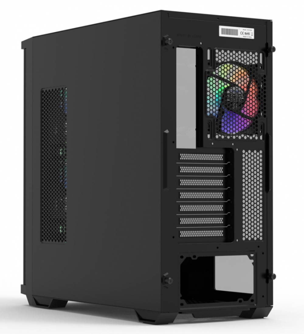 Корпус Zalman Z10 Plus, ATX, black, Window, ARGB