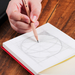 Скетчбук DELI "Finenolo ", 12 х 12 см, 40 л., 160 г/кв.м., черный