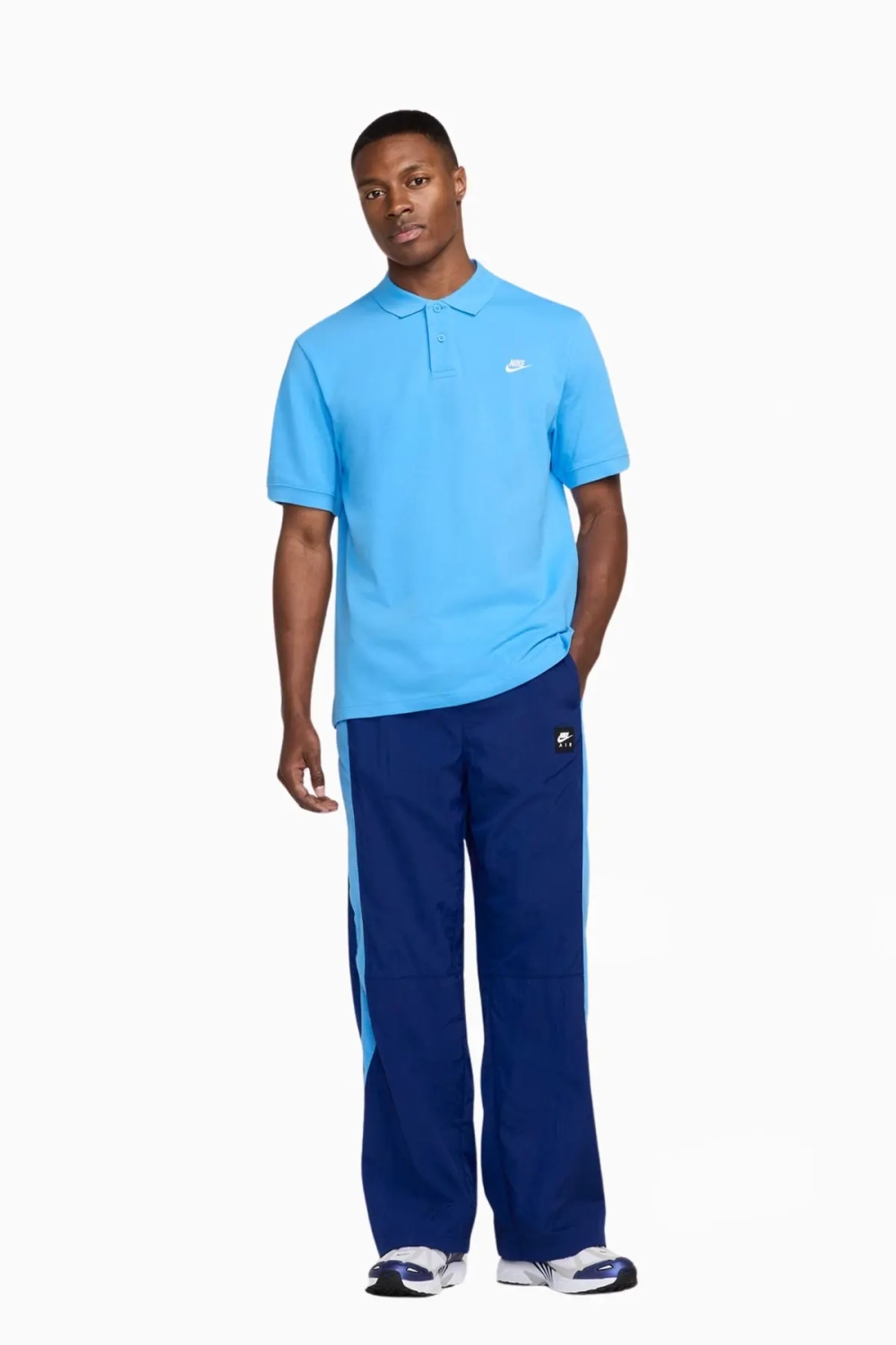 Футболка Nike Club Polo - синий