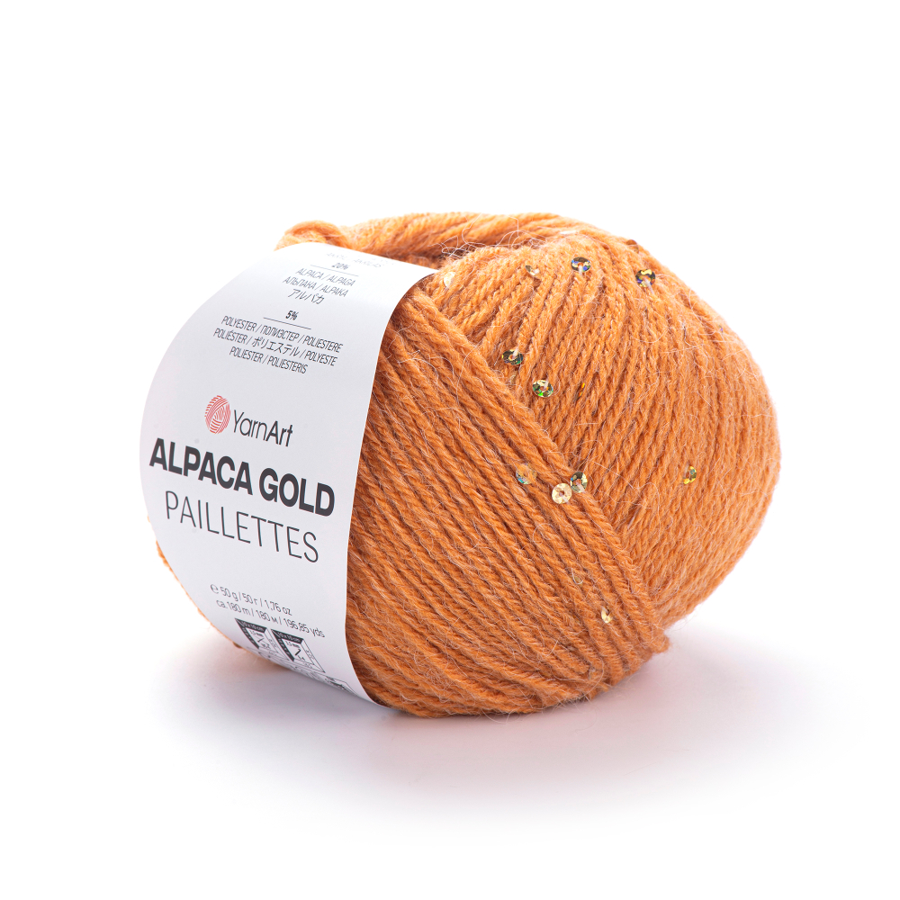 Пряжа YarnArt Alpaca Gold Paillettes (9311)
