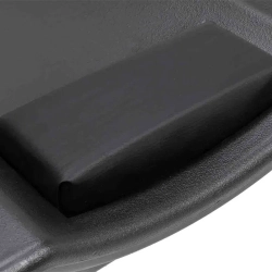 Лежак пластиковый подкатной на 4-х колесах (400х920мм) Forsage F-TRH6803 BIG