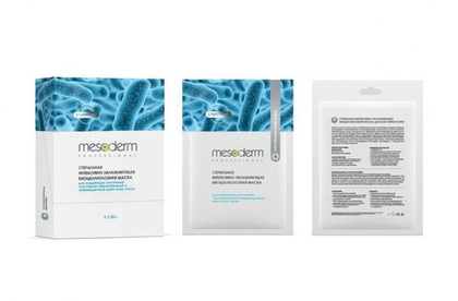 Увлажняющая биоцеллюлозная маска после процедур стерильная Mesoderm