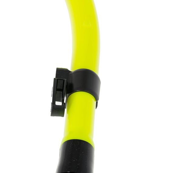 Трубка Marlin Flash Yellow Прямая гофра