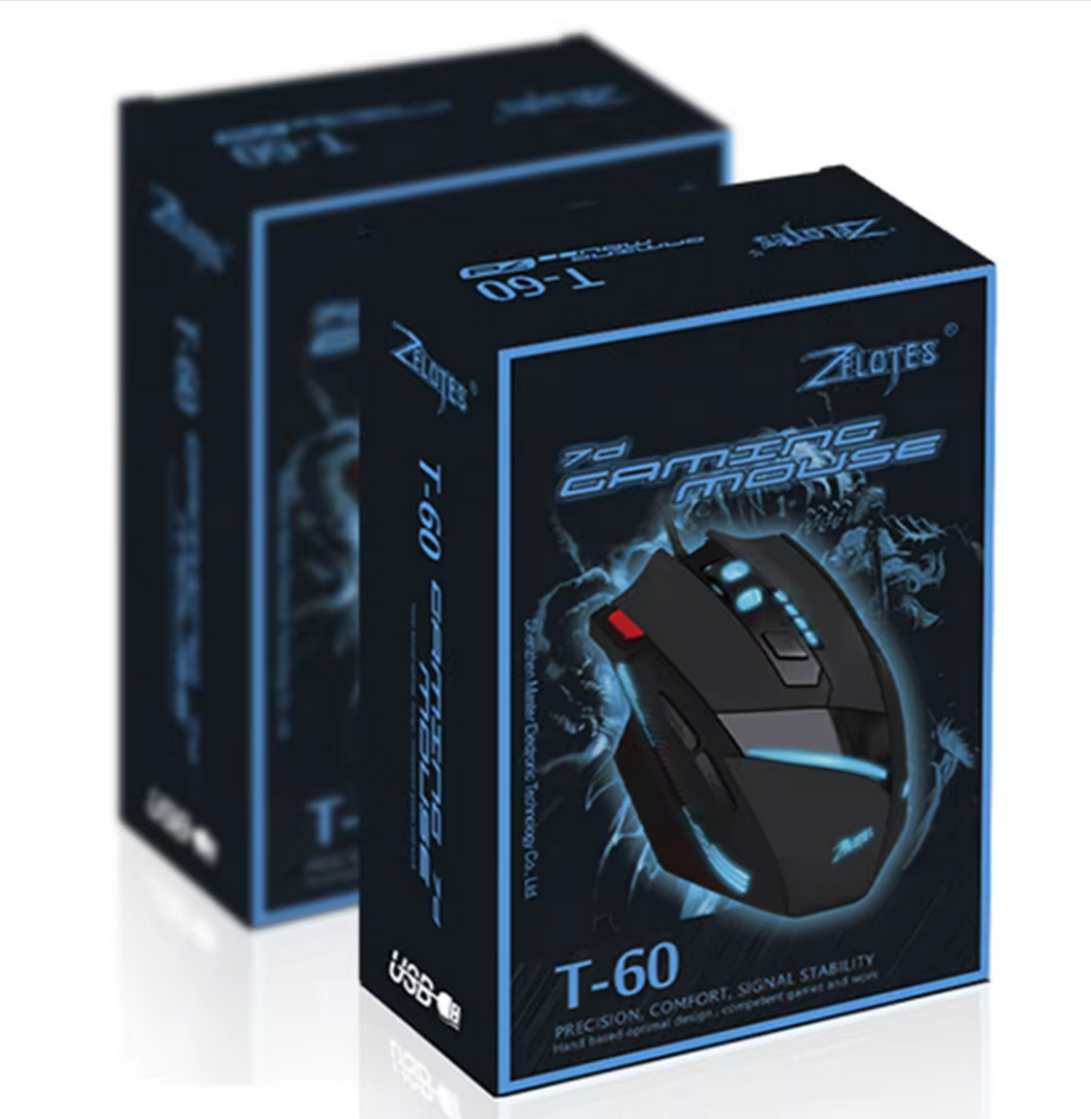 Мышь игровая проводная Zelotes T-60
