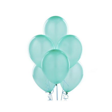 Бирюзовый воздушный шар, 36 см