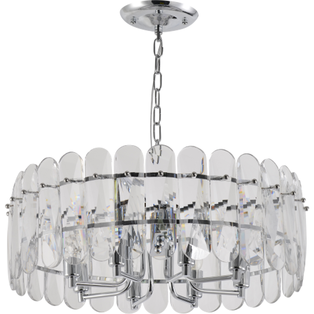 Люстра Rivoli Jade 1045-308 8 х Е14 40 Вт хрусталь