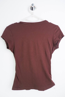 Футболка на запАх, визуально 40/42 размер