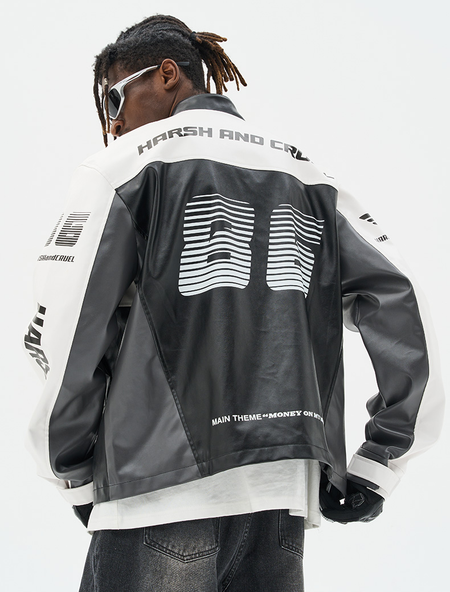 Куртка HARSHandCRUEL "Racing" V1 Leather Jacket