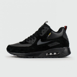 кроссовки Nike Air Max 90 Mid Total Black Winter