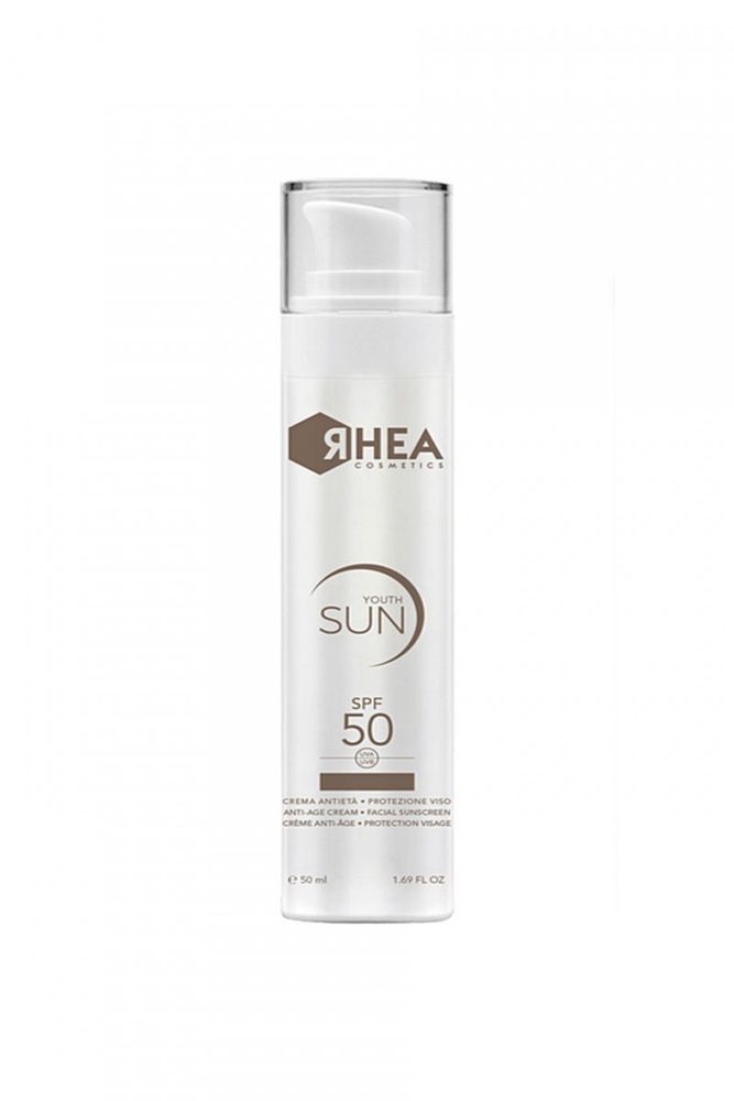 RHEA YouthSun SPF50 Антивозрастной cолнцезащитный крем для лица SPF50