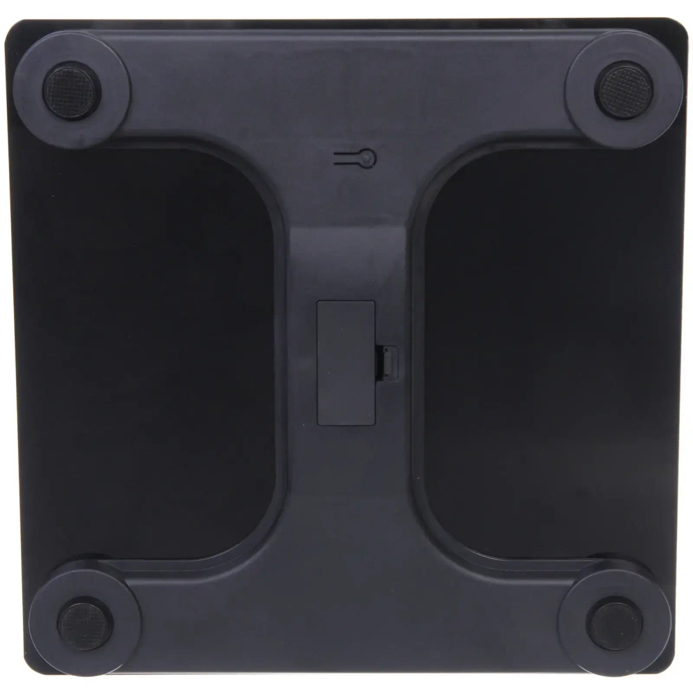 Весы напольные электронные «SMART- generous» 28*28*0,5 см, bluetooth+APP (работает от 2хААА), черный