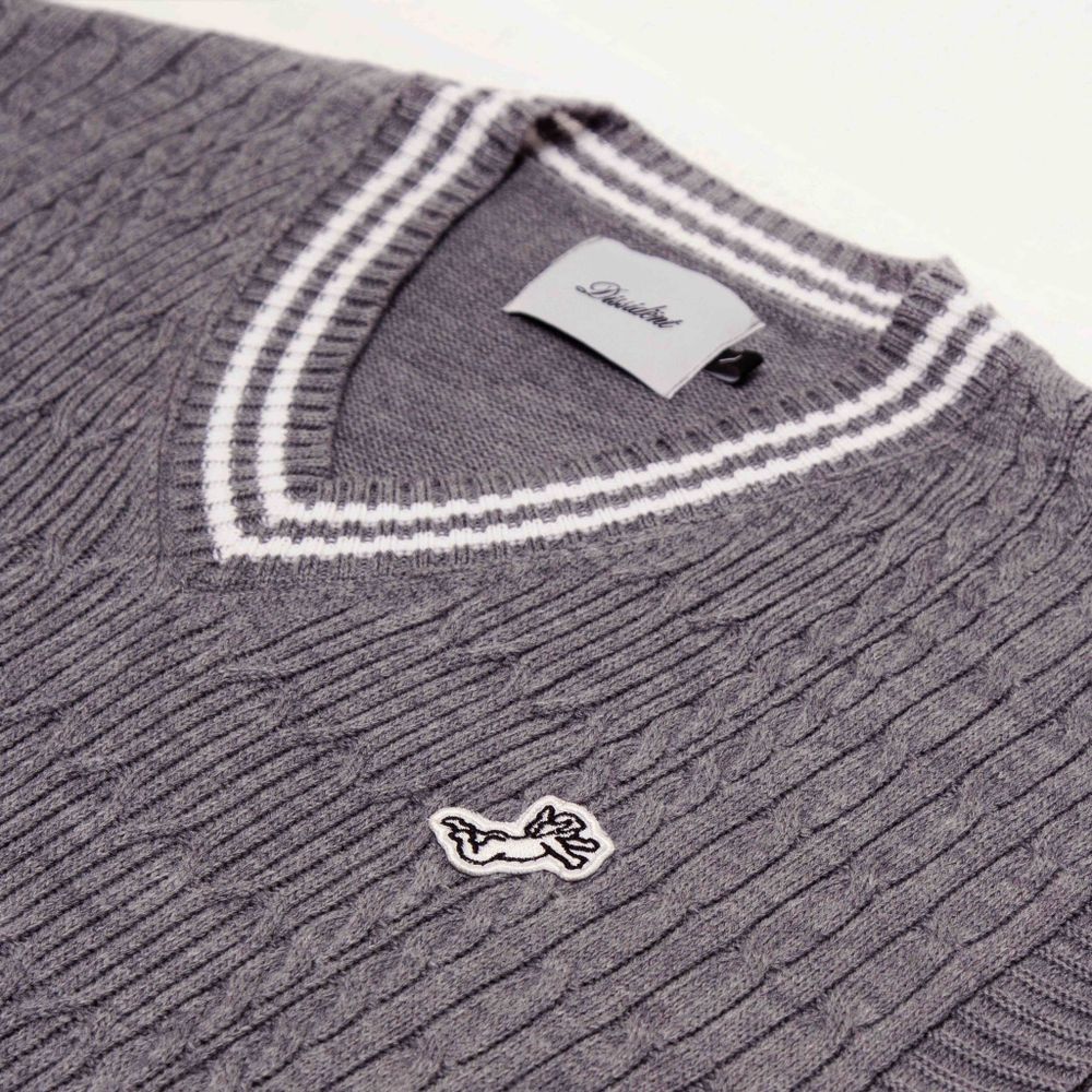 Жилет Dissident Angel Cable Vest серый