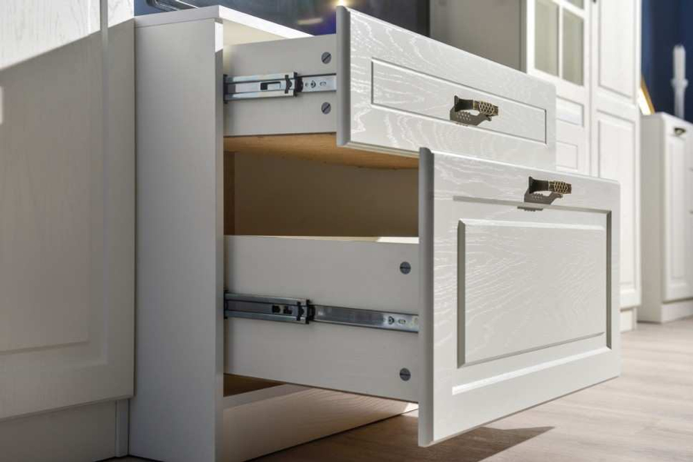 Стенка Ливерпуль 6 Белый/Ясень ваниль