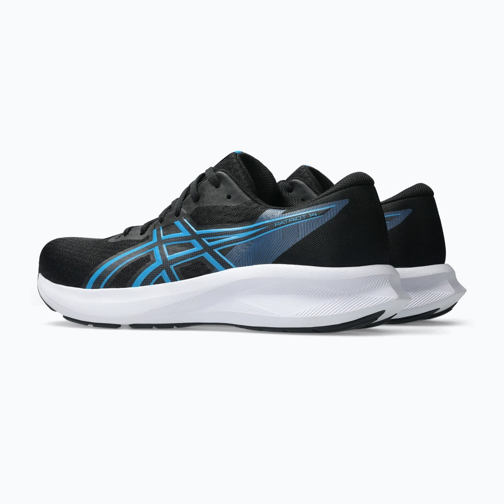 Кроссовки для бега ASICS Patriot 14 black/aegean blue