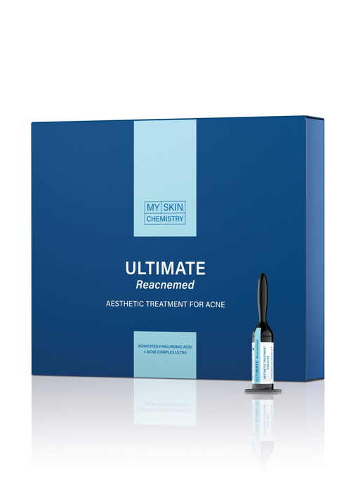 ВОССТАНАВЛИВАЮЩАЯ СЫВОРОТКА ДЛЯ  УХОДА ЗА КОЖЕЙ ЛИЦА «ULTIMATE  REACNEMED»,  ПРОТИВОВОСПАЛИТЕЛЬНОЕ,  ПОРОСУЖИВАЮЩЕЕ И  СЕБОРЕГУЛИРУЮЩЕЕ ДЕЙСТВИЕ, НАБОР