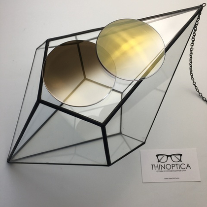 MIRROR GOLD BROWN 75-0%