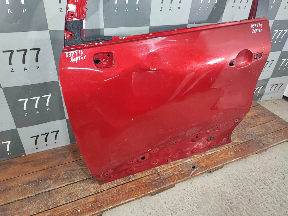Дверь передняя левая Renault Kaptur 16-22 Б/У Оригинал 801016854R