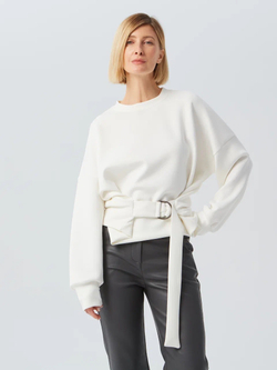 Свитшот с поясом