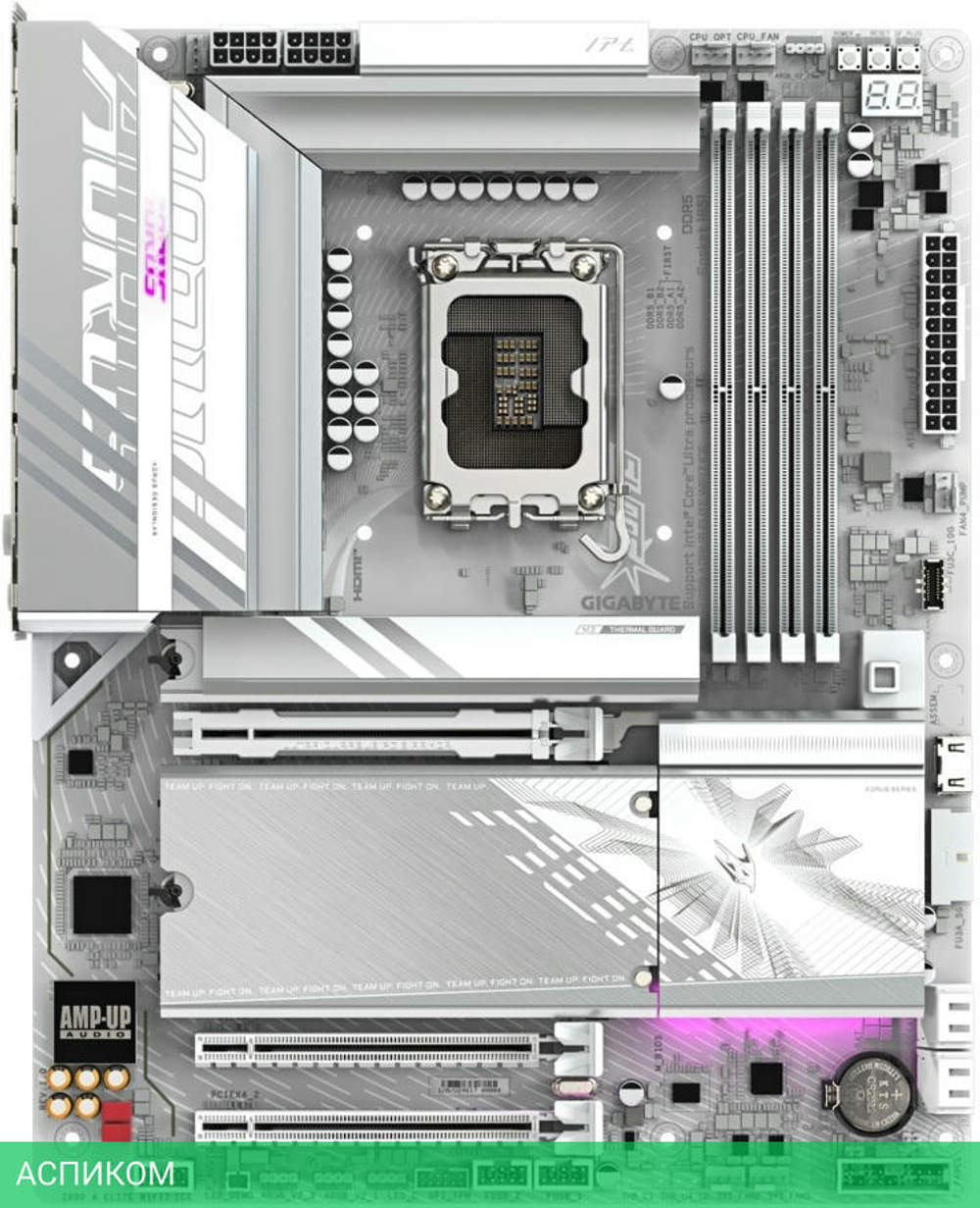 Материнская плата GigaByte Z890 Aorus Elite WIFI7 Ice rev. 1.0