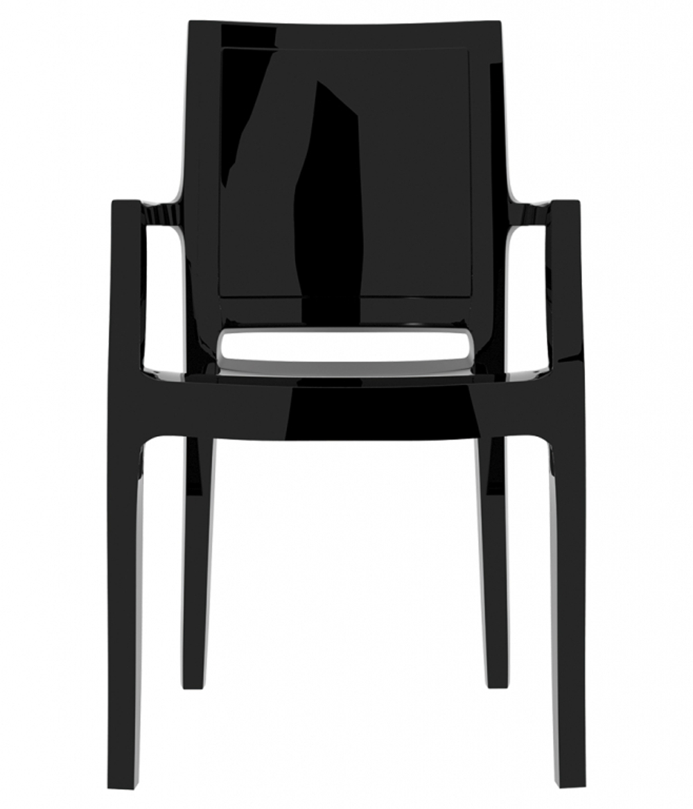 Кресло пластиковое Siesta Contract Arthur, черный