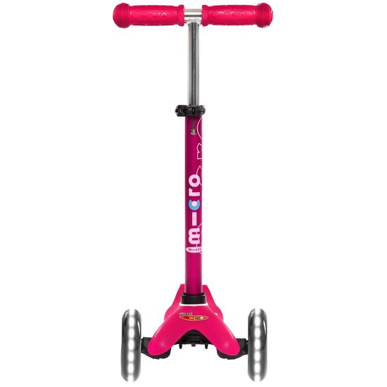Самокат Maxi Micro Deluxe LED Pink