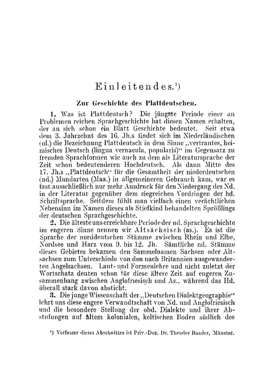 Plattdeutsche Mundarten | Hubert Grimme