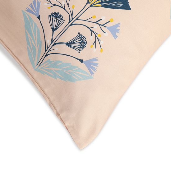 Комплект постельного белья "Летний цветок" из премиального сатина из коллекции russian north, 200х220 см