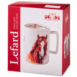 КРУЖКА LEFARD "КОНИ В ДЕЛЕ" 400МЛ