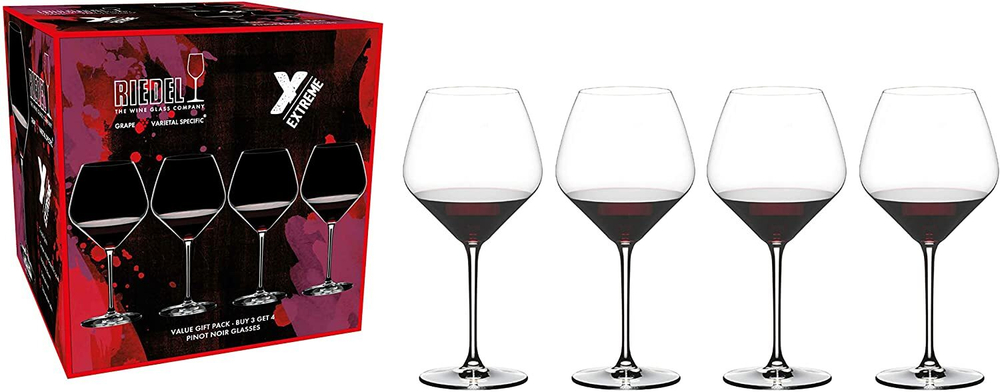 Набор из 4 бокалов для красного вина 770 мл Pinot Noir Extreme Riedel
