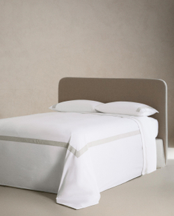 Пододеяльник Zara Home, хлопок 95%, лён 6%, однотонный, 9136/088