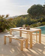 Victoire Уличный стол из массива тикового дерева 200 x 100 см