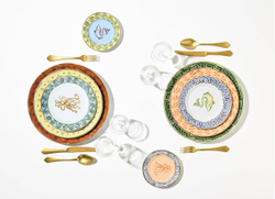 Тарелка десертная IL Viaggio Di Nettuno Terracotta (22 см)