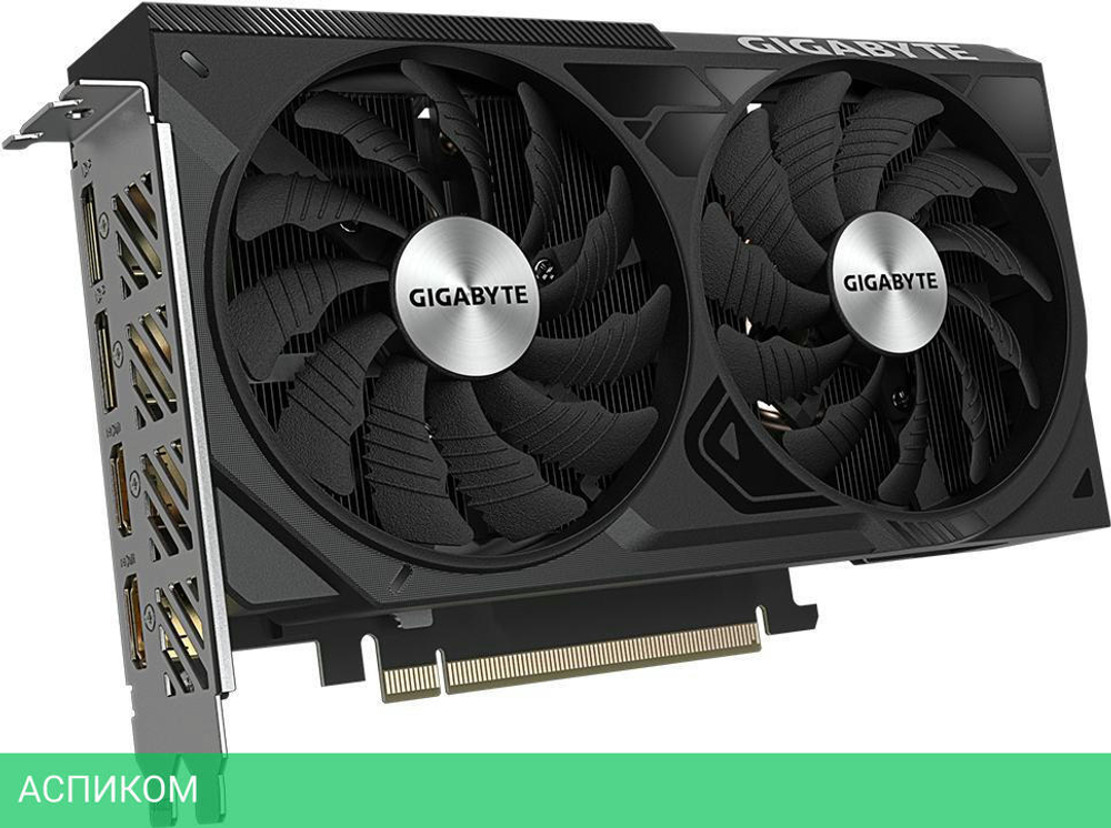 Видеокарта GigaByte RTX4060Ti Windforce OC 8GB (GV-N406TWF2OC-8GD)