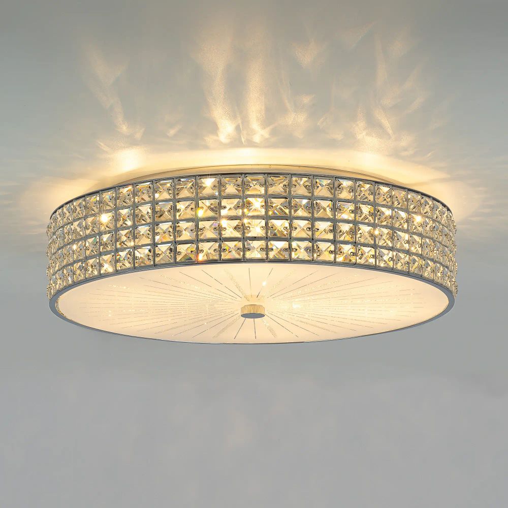 Citilux Портал CL324181 Люстра хрустальная Хром