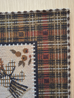 Набор декоративных гобеленовых салфеток Утро 32х32 (6 шт.)