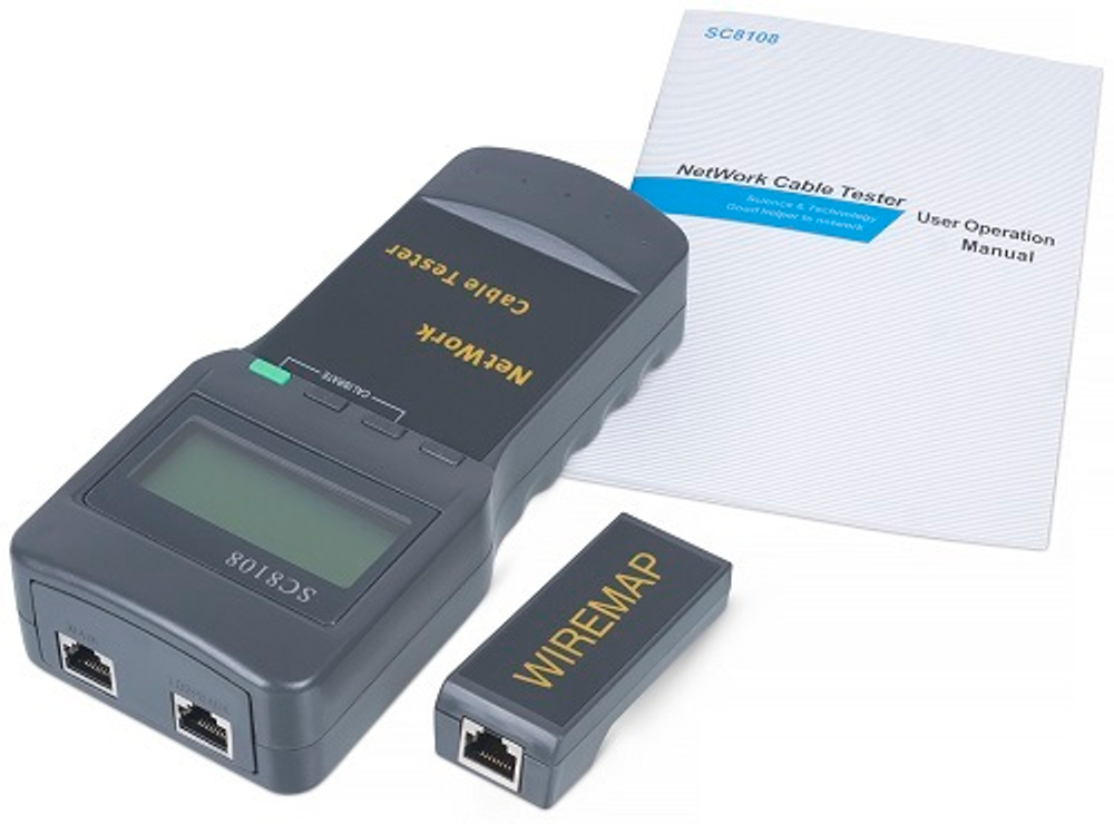 Тестер  Cabeus CT-LCD-RJ45