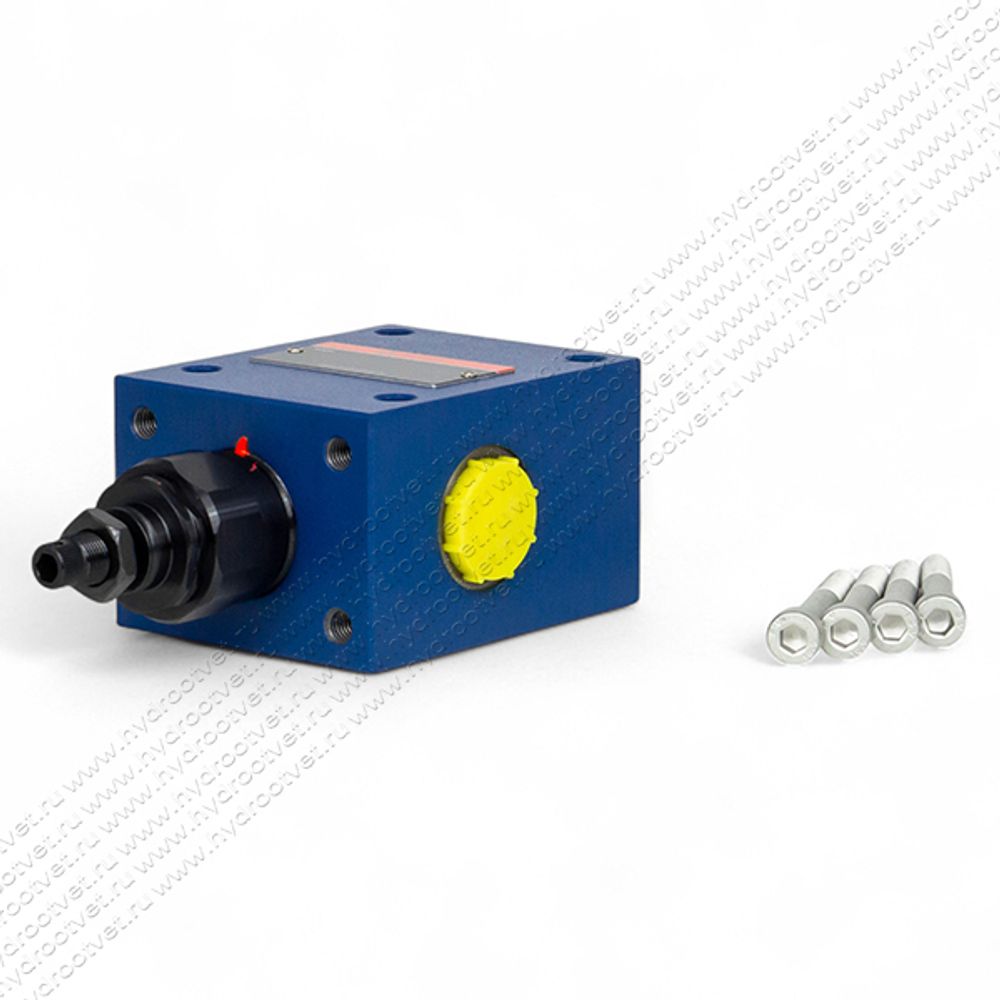 DBDS10G1X/200 - Предохранительный клапан прямого управления Ду10, давление регулировки до 200 бар, тип монтажа - резьбовой, элемент регулировки S = винт