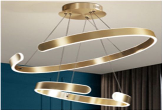 3003-DWS-60+80 BRASS (1) Люстра NW