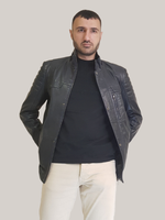 Мужская кожаная куртка