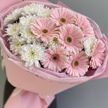 Букет с герберами