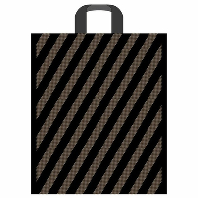 Пакет 38*45+3см 45мкм с петлевой ручкой "Полоса" (50шт)