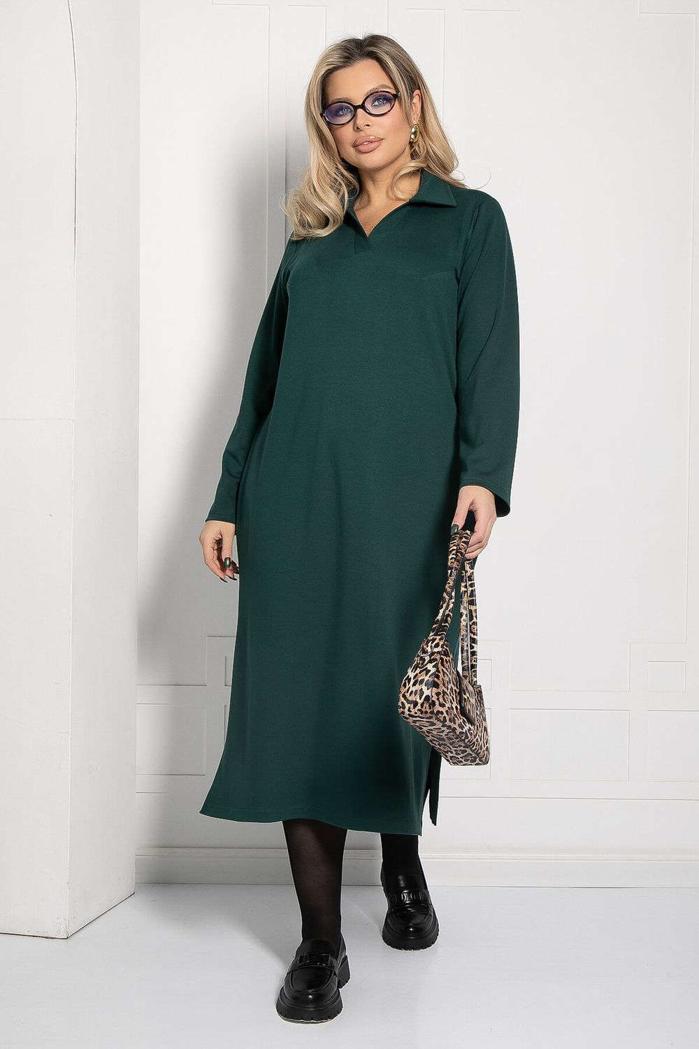 Платье Дидже (зеленое) П12711-37 LT Collection