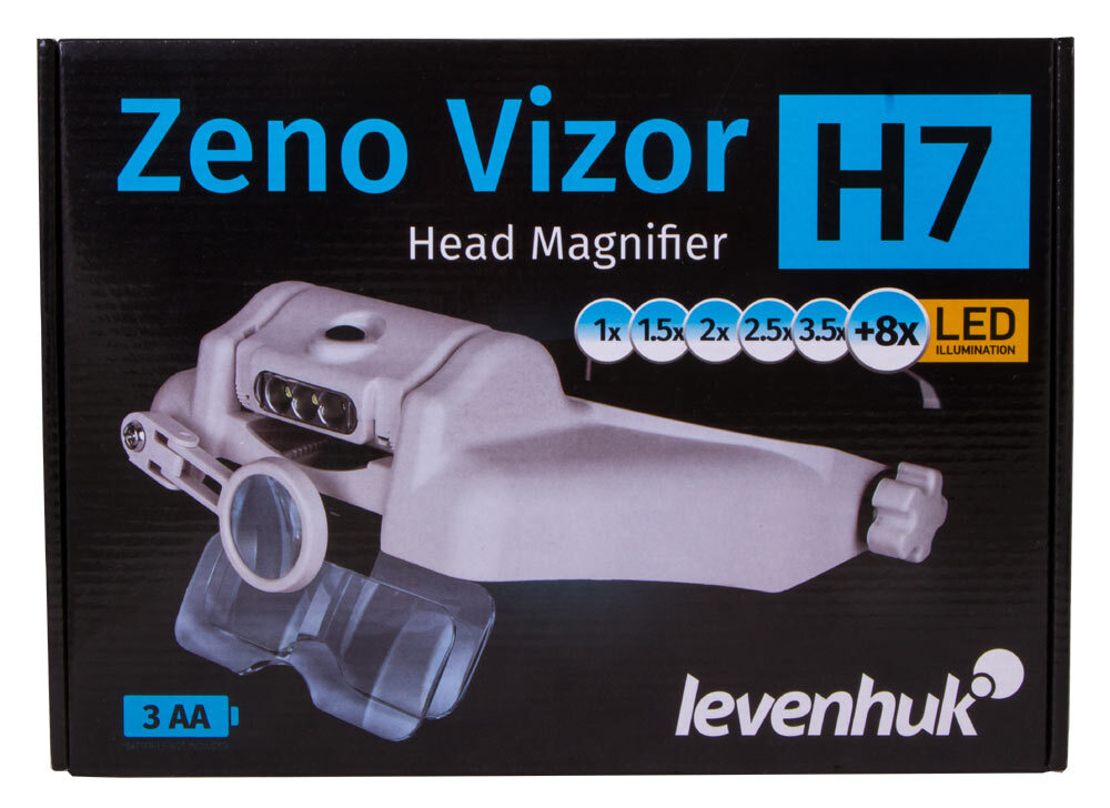 Лупа налобная Levenhuk Zeno Vizor H7