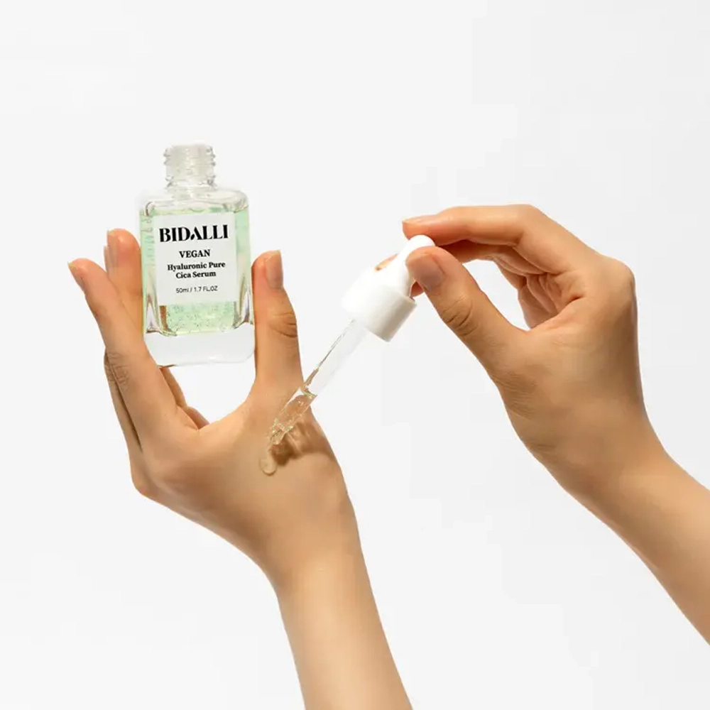 BIDALLI Vegan Hyaluronic Pure Cica Serum 50ml Гиалуроновая сыворотка