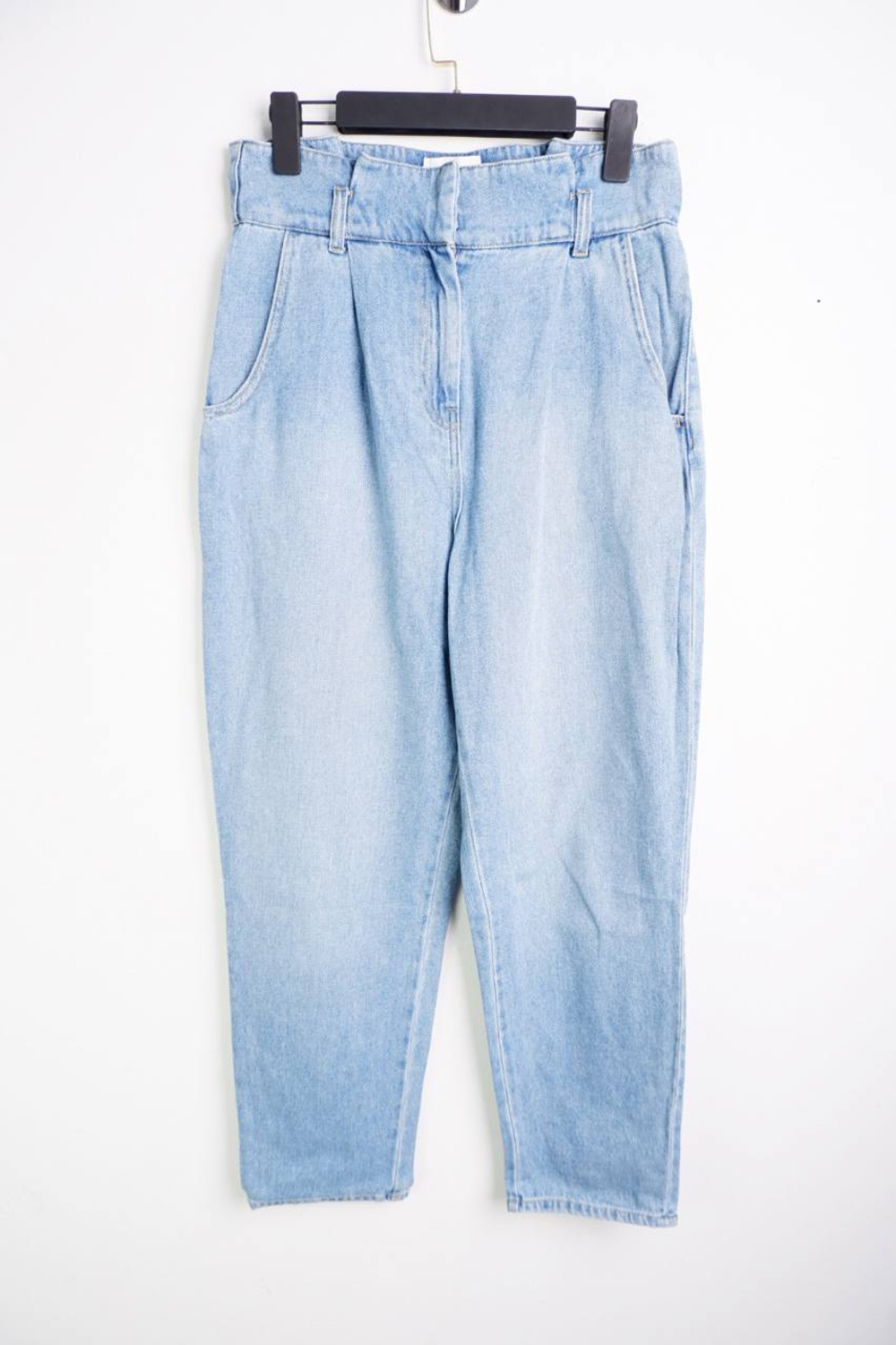 Джинсы H&M свободного кроя, маркировка 42, визуально на 48 размер